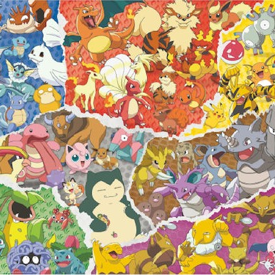 Pokémon Adventure Puzzle 2D 1000 Κομμάτια