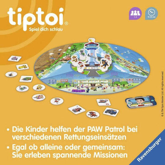 Επιτραπέζιο Παιχνίδι Paw Patrol Rettungseinsatz 4+ Ετών (GER) Ravensburger
