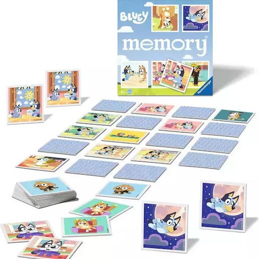 Επιτραπέζιο Παιχνίδι Memory Μπλούι για 1+ Παίκτες 3+ Ετών (EN) Ravensburger