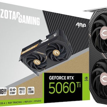 Zotac GeForce RTX 5060 Ti 16GB GDDR7 AMP Κάρτα Γραφικών