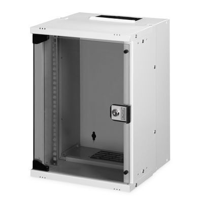 Digitus Επιτοίχια Καμπίνα Rack 9U 46x31.5x30cm Γκρι DN-49102