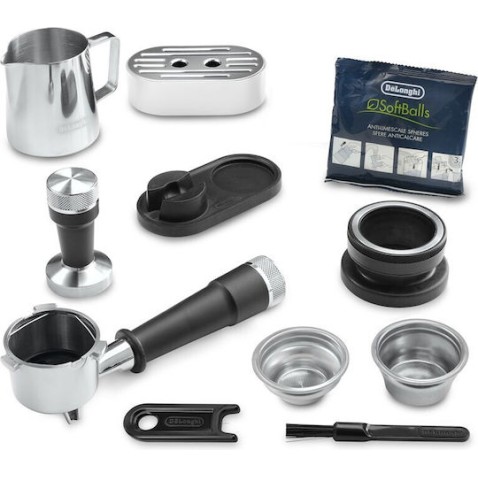 De'Longhi La Specialista Αυτόματη Μηχανή Espresso 1550W Πίεσης 15bar με Μύλο Άλεσης Λευκή