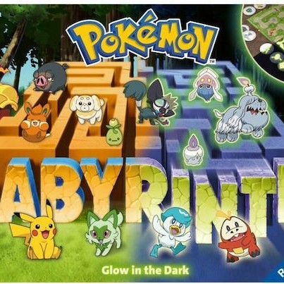 Επιτραπέζιο Παιχνίδι Pokemon Labyrinth (Glow In The Dark) για 2-4 Παίκτες 7+ Ετών (EN) Ravensburger