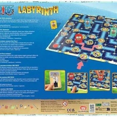 Επιτραπέζιο Παιχνίδι One Piece Labyrinth για 2-4 Παίκτες 7+ Ετών (EN) Ravensburger