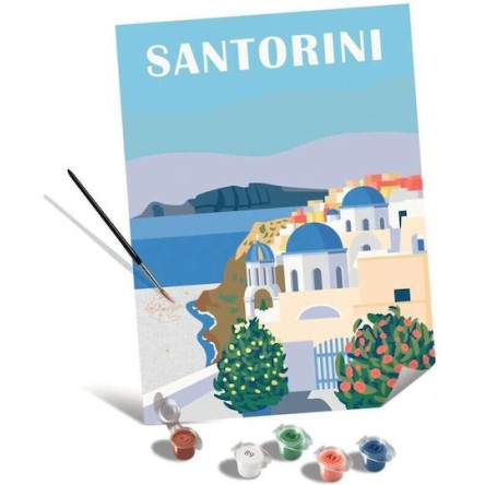 Shades of Santorini Σετ Ζωγραφικής 40x30cm