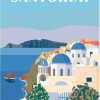 Shades of Santorini Σετ Ζωγραφικής 40x30cm