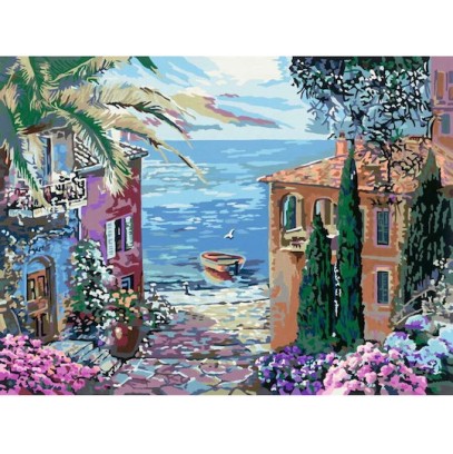 Mediterranean Landscape Σετ Ζωγραφικής