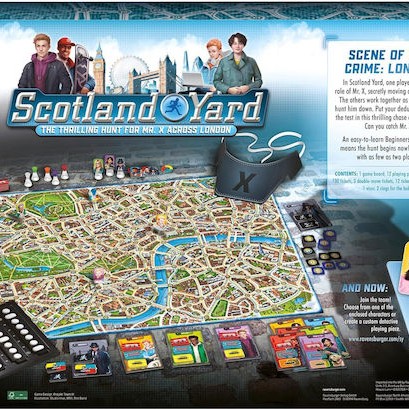 Επιτραπέζιο Παιχνίδι Scotland Yard ´24 για 2-6 Παίκτες 8+ Ετών (EN) Ravensburger