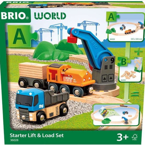 Brio Toys Lift Σετ με Τρενάκι για 3+ Ετών