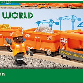 Brio Toys Cargo Σετ με Τρενάκι για 3+ Ετών