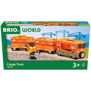 Brio Toys Cargo Σετ με Τρενάκι για 3+ Ετών