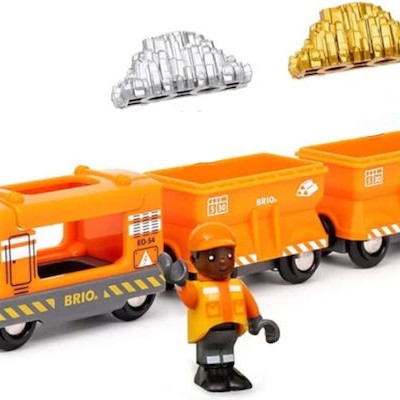 Brio Toys Cargo Σετ με Τρενάκι για 3+ Ετών