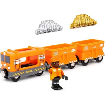 Brio Toys Cargo Σετ με Τρενάκι για 3+ Ετών