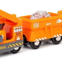 Brio Toys Cargo Σετ με Τρενάκι για 3+ Ετών