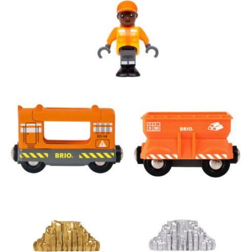 Brio Toys Cargo Σετ με Τρενάκι για 3+ Ετών
