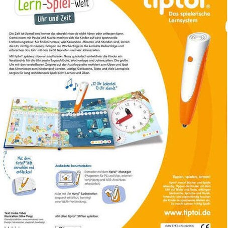 Tiptoi Meine Lern-spiel-welt Ώρα Και Χρόνος