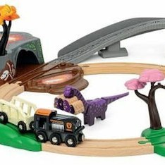 Brio Toys Δεινόσαυροι Σετ με Τρενάκι για 3+ Ετών