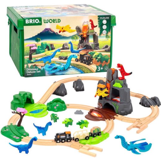 Brio Toys Deluxe Σετ με Τρενάκι για 3+ Ετών 36104