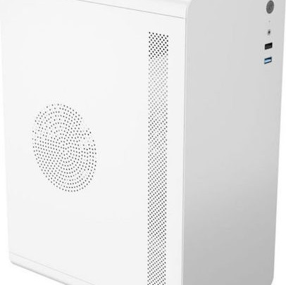 Aerocool CS-110 Mini Tower Κουτί Υπολογιστή Λευκό