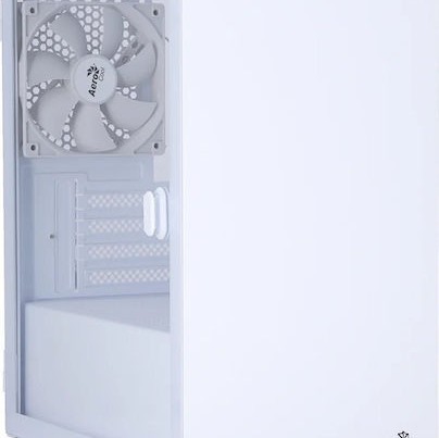 Aerocool CS111 Gaming Mini Tower Κουτί Υπολογιστή με Πλαϊνό Παράθυρο Λευκό