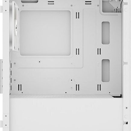 Aerocool CS111 Gaming Mini Tower Κουτί Υπολογιστή με Πλαϊνό Παράθυρο Λευκό