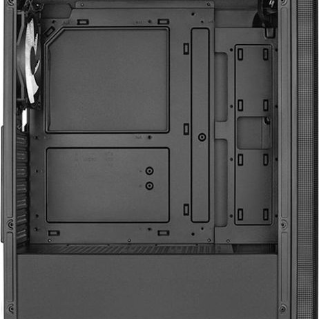 Aerocool Designer Gaming Midi Tower Κουτί Υπολογιστή με RGB Φωτισμό Μαύρο