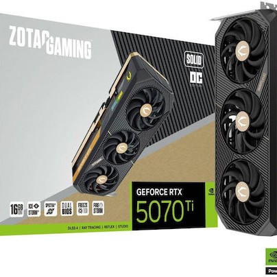 Zotac GeForce RTX 5070 Ti 16GB GDDR7 Κάρτα Γραφικών