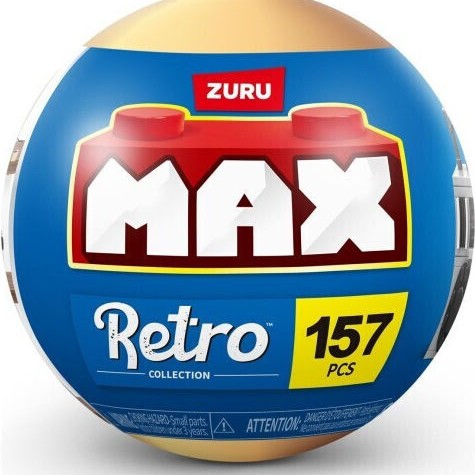Zuru Τουβλάκια Max Build Retro για 3+ Ετών (Διάφορα Σχέδια) 1τμχ