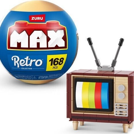 Zuru Τουβλάκια Max Build Retro για 3+ Ετών (Διάφορα Σχέδια) 1τμχ