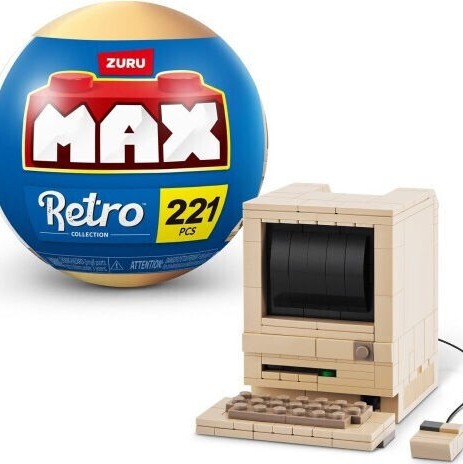 Zuru Τουβλάκια Max Build Retro για 3+ Ετών (Διάφορα Σχέδια) 1τμχ