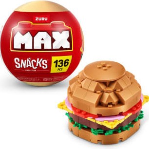 Zuru Τουβλάκια Max Build Snack Σειρά 1 για 8+ Ετών 1τμχ (Διάφορα Σχέδια) 1τμχ