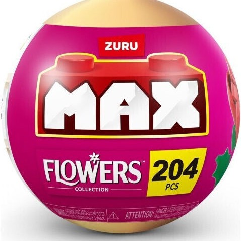 Zuru Τουβλάκια Max Build Κηπος Μακρια Λουλουδια για 3+ Ετών (Διάφορα Σχέδια) 1τμχ
