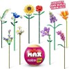 Zuru Τουβλάκια Max Build Κηπος Μακρια Λουλουδια για 3+ Ετών (Διάφορα Σχέδια) 1τμχ