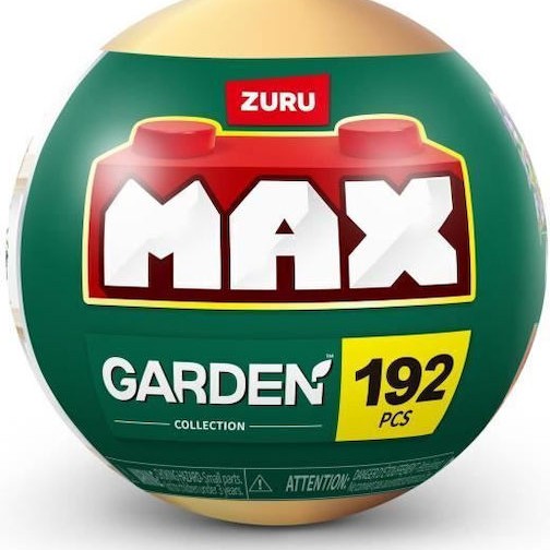 Zuru Τουβλάκια Max Build Κήπος Φυτά Σε Γλάστρα για 3+ Ετών 1τμχ (Διάφορα Σχέδια) 1τμχ