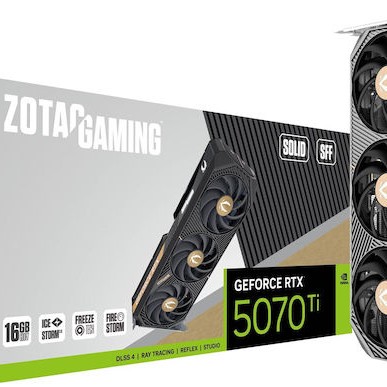 Zotac GeForce RTX 5070 Ti 16GB GDDR7 Κάρτα Γραφικών