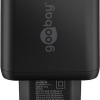 Goobay Φορτιστής Χωρίς Καλώδιο με Θύρα USB-A και Θύρα USB-C Power Delivery Μαύρος (65409)