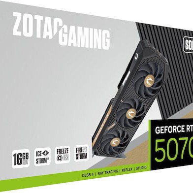 Zotac GeForce RTX 5070 Ti 16GB GDDR7 Κάρτα Γραφικών