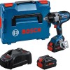 Bosch GDS 18V-1600 HC Professional Brushless Μπουλονόκλειδο Μπαταρίας 18V 2x8Ah με Υποδοχή 3/4