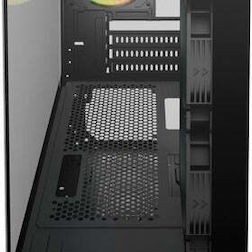 Aerocool Viewport Mini Mini Tower Κουτί Υπολογιστή με Πλαϊνό Παράθυρο και RGB Φωτισμό Μαύρο