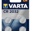 Varta Μπαταρίες Λιθίου Ρολογιών CR2032 4τμχ