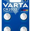 Varta Μπαταρίες Λιθίου Ρολογιών CR2032 4τμχ