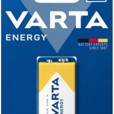 Varta Energy Αλκαλική Μπαταρία 9V 1τμχ
