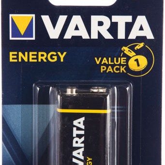 Varta Energy Αλκαλική Μπαταρία 9V 1τμχ