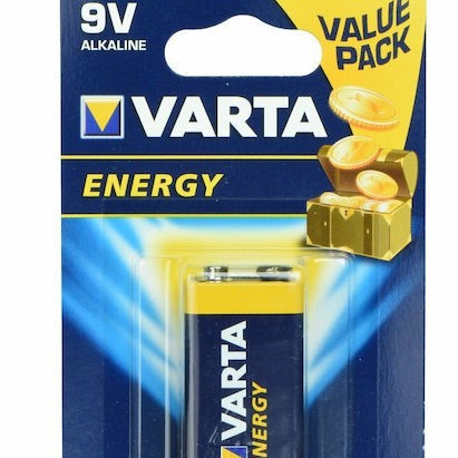 Varta Energy Αλκαλική Μπαταρία 9V 1τμχ