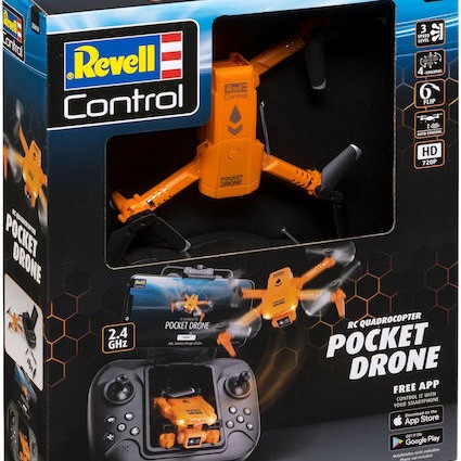 Revell RC Quadrocopter Pocket Drone Drone Mini με Κάμερα