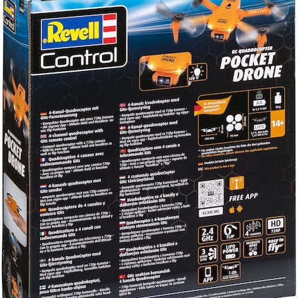 Revell RC Quadrocopter Pocket Drone Drone Mini με Κάμερα