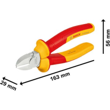 Bosch Πλαγιοκόφτης Πλάγιος Ηλεκτρολόγου Μήκους 160mm