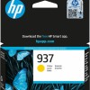 HP 937 Γνήσιο Μελάνι Εκτυπωτή InkJet Κίτρινο (4S6W4NE)
