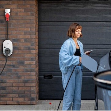 Go-e Gemini flex 2.0 Επιτοίχιος Τριφασικός Σταθμός Φόρτισης 22kW Type 2