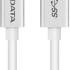Adata Regular USB 3.0 Cable USB-C male - USB-A male Λευκό 1m (ACA3AL-100CM-CSV)